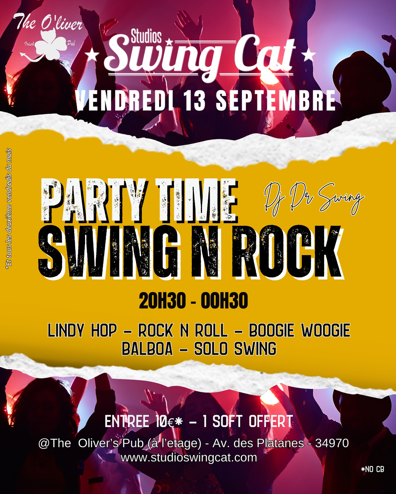 ROCK & SWING VENDREDI 13 SEPTEMBRE